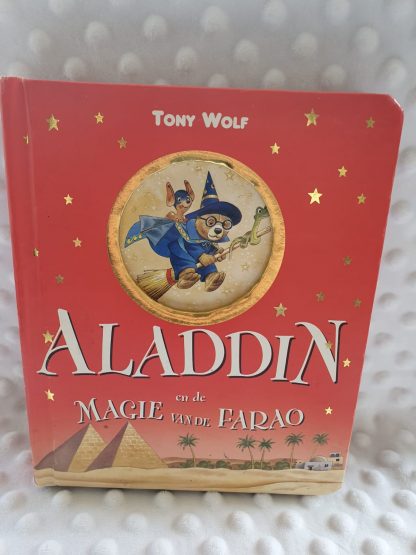 Tony Wolf Aladdin en de Magie van de Farao boek