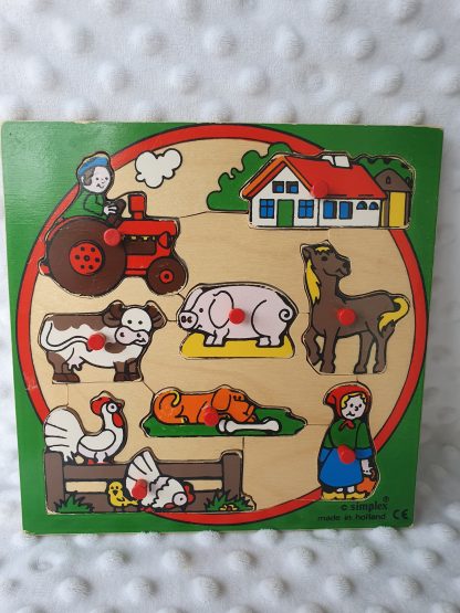 Simplex houten boerderij puzzel